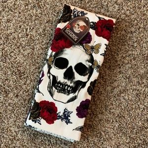 Skull Print Kitchen Towels